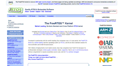 Desktop Screenshot of freertos.org